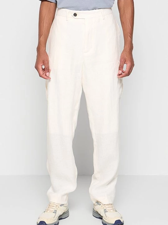 Foto van product Cargobroek Tommy Hilfiger crème
