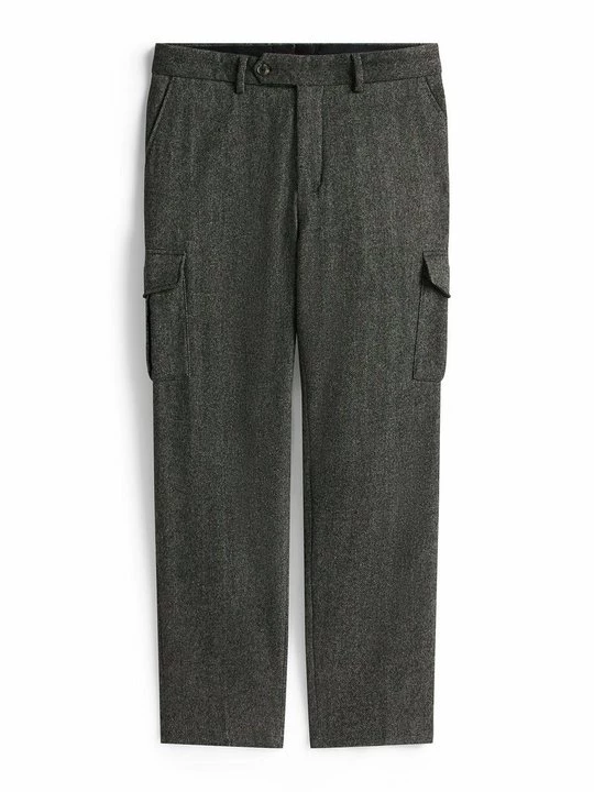 Foto van product Cargobroek Tommy Hilfiger grijs gemêleerd