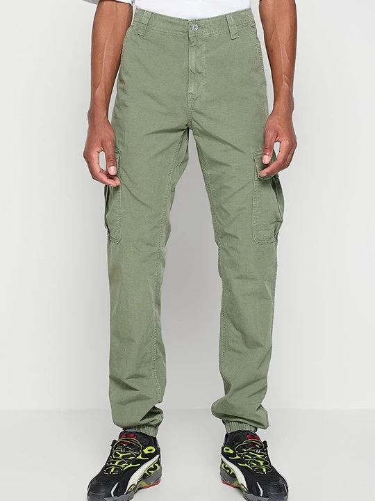 Foto van product Cargobroek Tommy Jeans olijfgroen