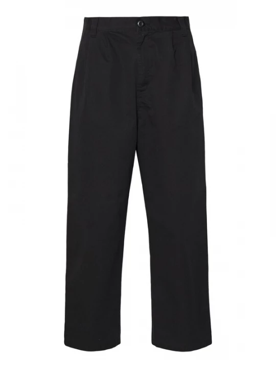 Foto van product Carhartt WIP Bandplooibroek 'Merrick' zwart