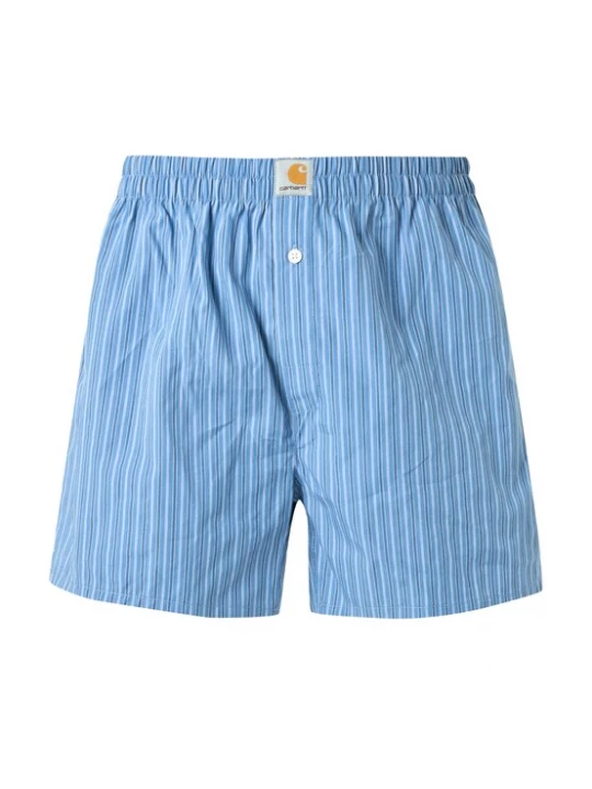 Foto van product Carhartt WIP Boxershorts lichtblauw / donkerblauw / wit
