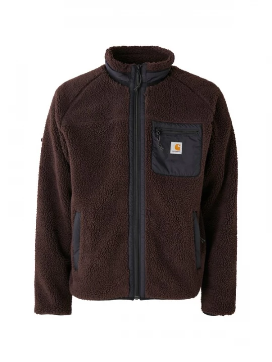 Foto van product Carhartt WIP Fleece jas 'Prentis' chocoladebruin