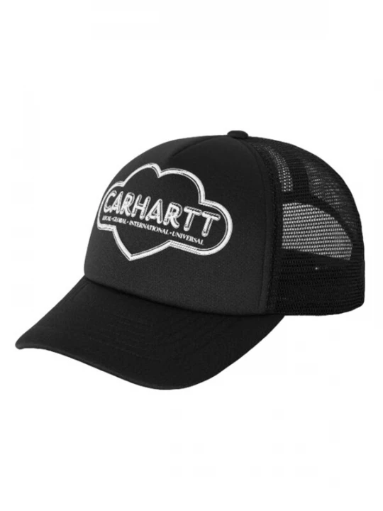 Foto van product Carhartt WIP Hoed 'Cloud Heart Trucker Cap Black' zwart