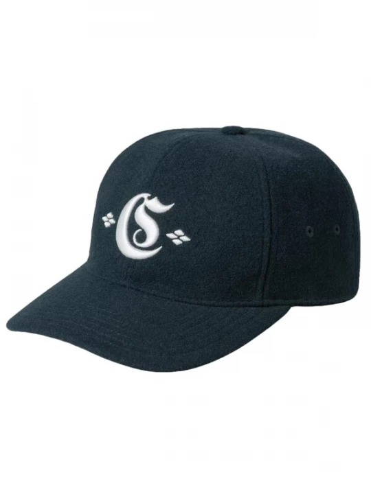 Foto van product Carhartt WIP Hoed 'Greatest Hits Logo Cap Deep Lagoon / Wax' blauw
