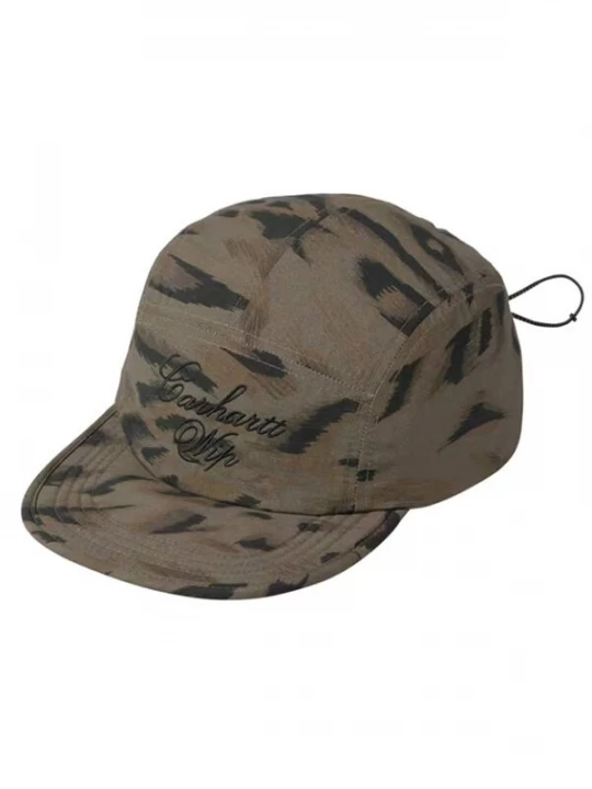 Foto van product Carhartt WIP Hoed 'TRAVON CAP CYPRESS / BLACK' zwart