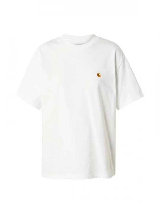 Foto van product Carhartt WIP Shirt 'Chase' safraan / wit