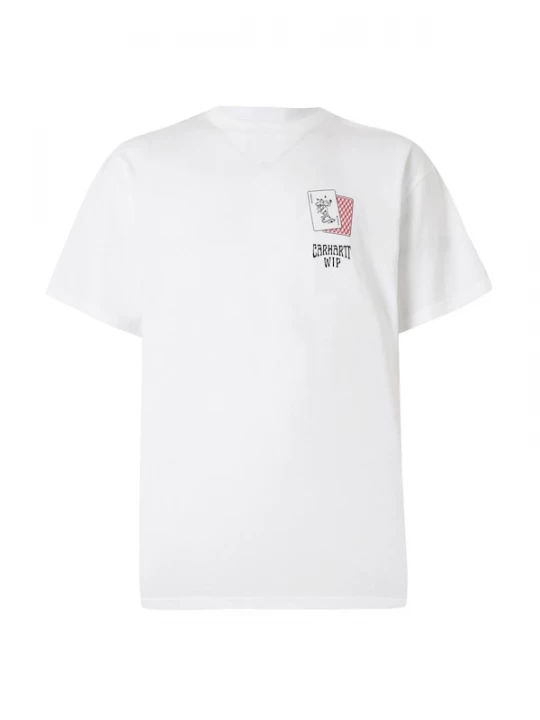 Foto van product Carhartt WIP Shirt 'Playing Cards' rood / zwart / wit