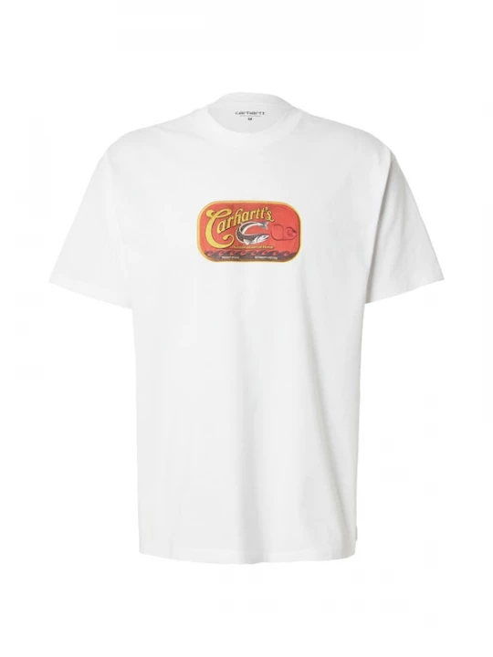Foto van product Carhartt WIP Shirt 'Sardinas' mosterd / antraciet / roestrood / wit