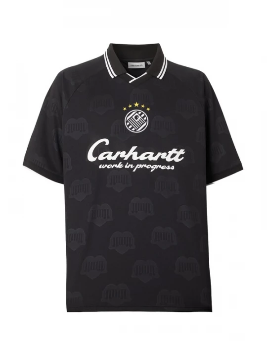 Foto van product Carhartt WIP Shirt 'Terrace Football' zwart / wit