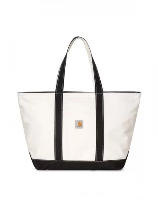 Foto van product Carhartt WIP Shopper 'CANVAS BEACH TOTE NATURAL / BLACK' beige