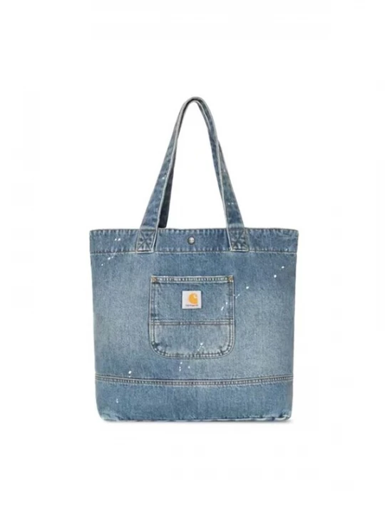 Foto van product Carhartt WIP Shopper 'DENIM TOTE BLUE' blauw