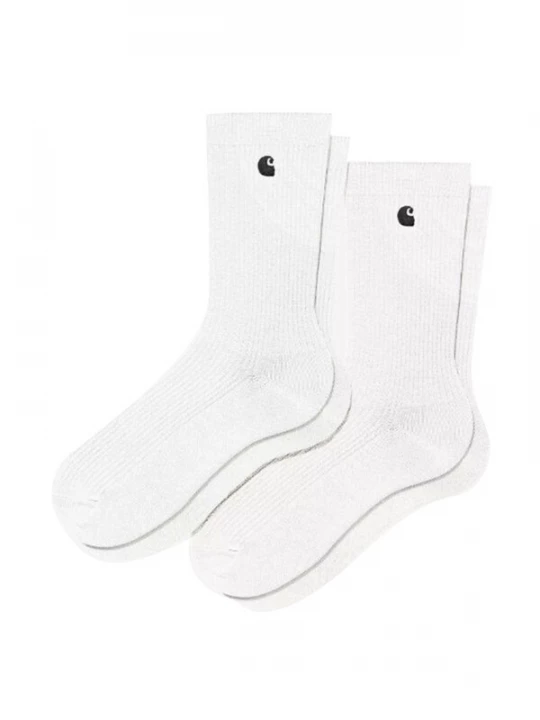 Foto van product Carhartt WIP Sokken 'MADISON PACK SOCKS WHITE / BLACK' wit