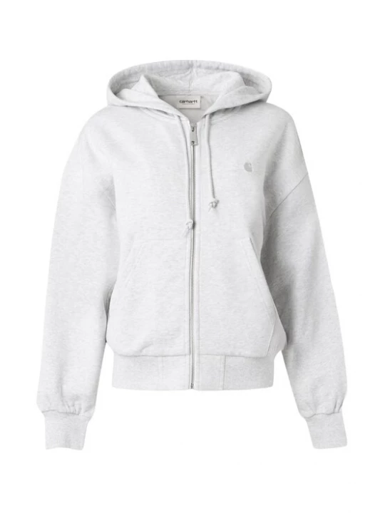 Foto van product Carhartt WIP Sweatvest 'Casey' lichtgrijs