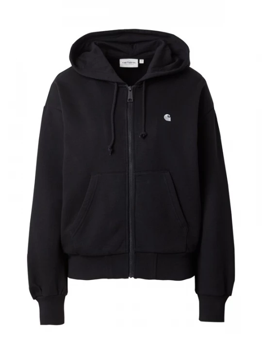 Foto van product Carhartt WIP Sweatvest 'Casey' zwart / wit