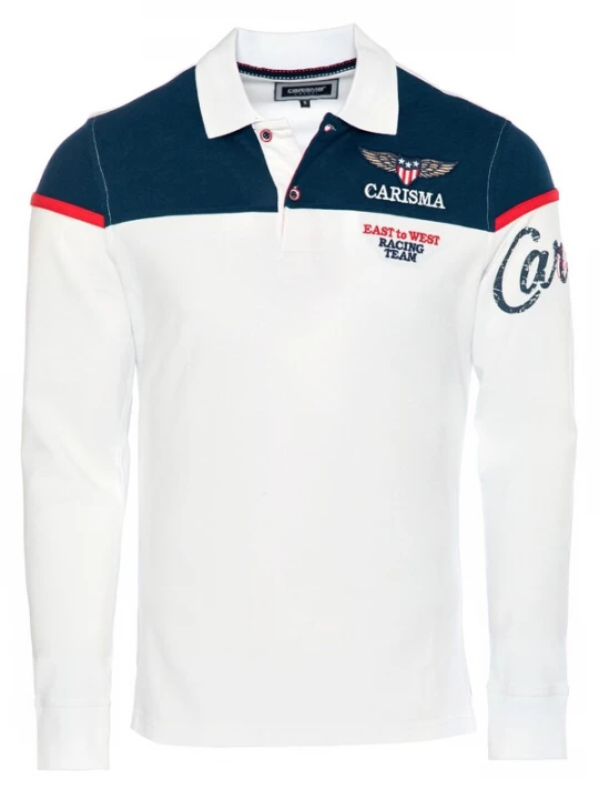 Foto van product CARISMA Shirt blauw / zwart / wit