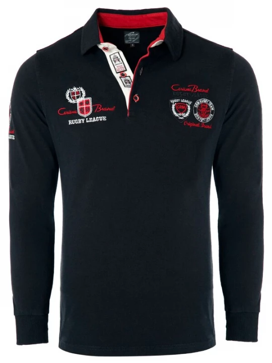 Foto van product CARISMA Shirt kersrood / zwart / wit