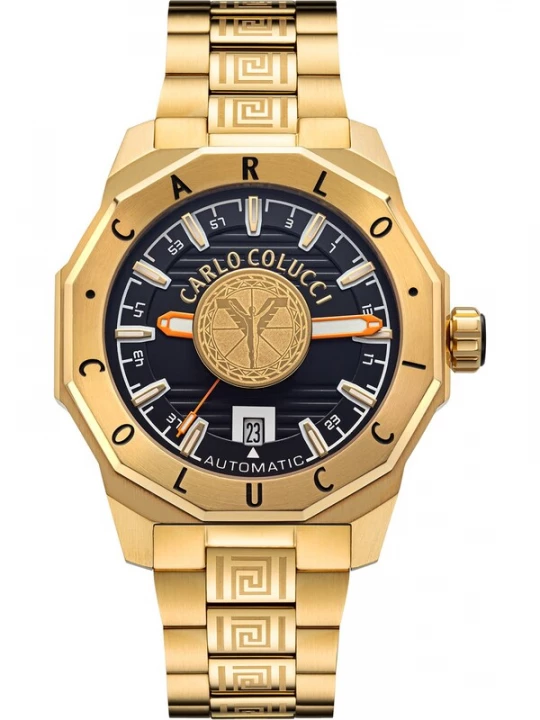 Foto van product Carlo Colucci Analoog horloge ' Doumbia ' goud / zwart