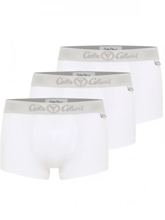 Foto van product Carlo Colucci Boxershorts 'Eberle' beige / wit