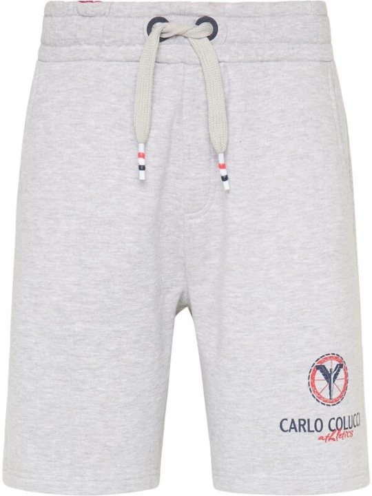 Foto van product Carlo Colucci Broek 'Contarino' navy / grijs / rood