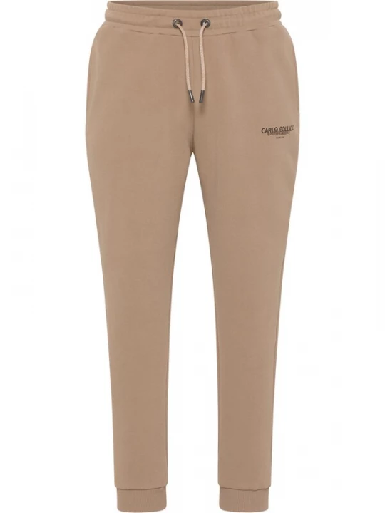 Foto van product Carlo Colucci Broek 'De Salvo' beige / zwart