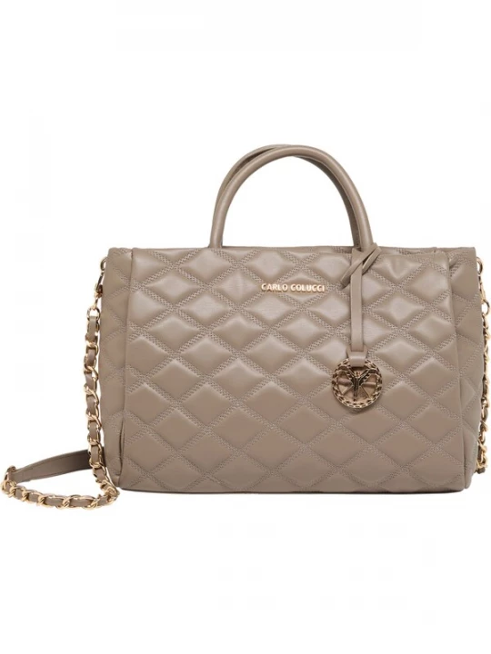 Foto van product Carlo Colucci Handtas taupe