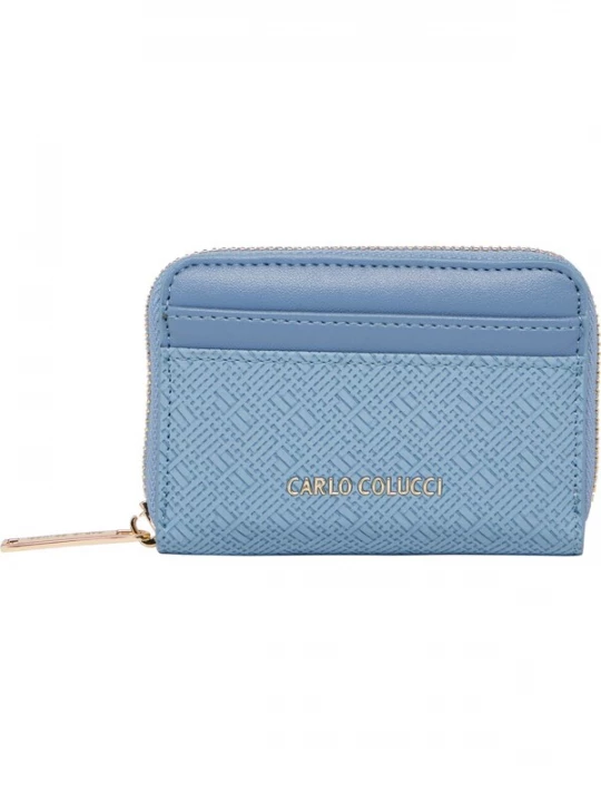 Foto van product Carlo Colucci Portemonnee 'Dezini' blauw / lichtblauw