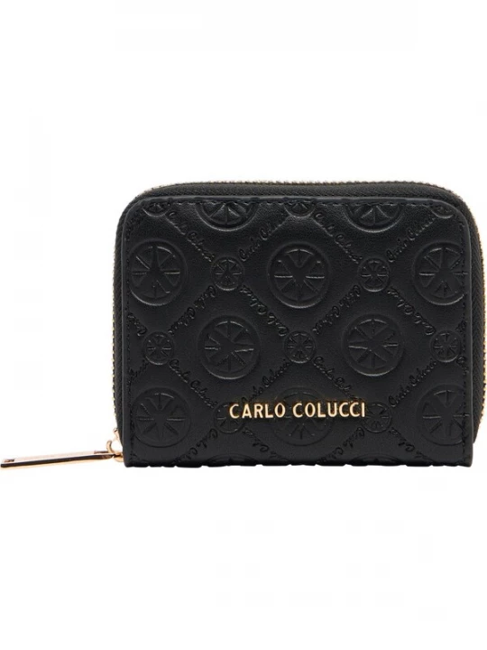 Foto van product Carlo Colucci Portemonnee 'Edessa' zwart