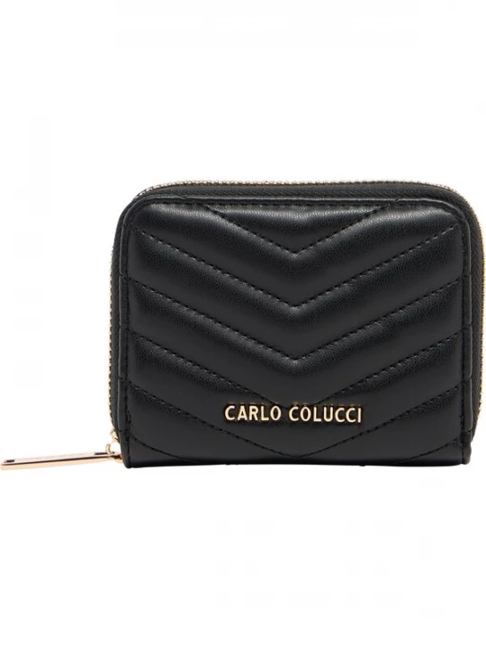 Foto van product Carlo Colucci Portemonnee 'Ellecosta' goud / zwart