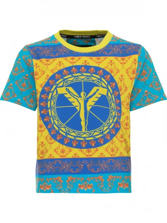 Foto van product Carlo Colucci Shirt ' Codogno ' gemengde kleuren