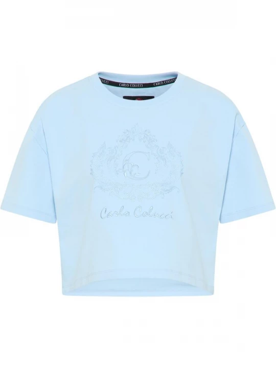 Foto van product Carlo Colucci Shirt 'Daz' blauw