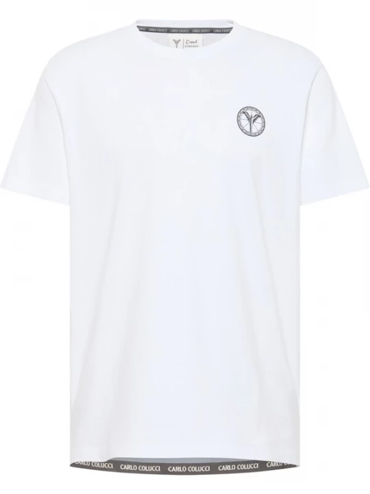 Foto van product Carlo Colucci Shirt ' Demitri ' grijs / wit