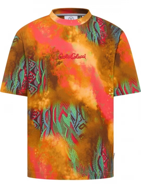 Foto van product Carlo Colucci Shirt ' D'Inezo ' gemengde kleuren