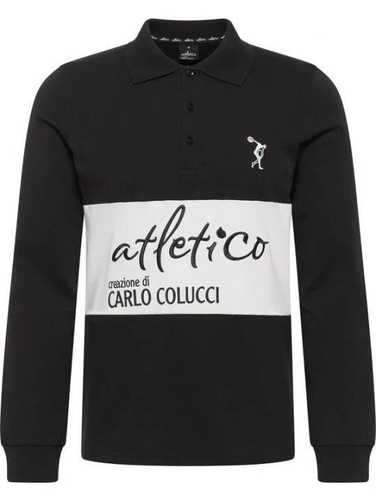 Foto van product Carlo Colucci Shirt 'Domenici' zwart / wit