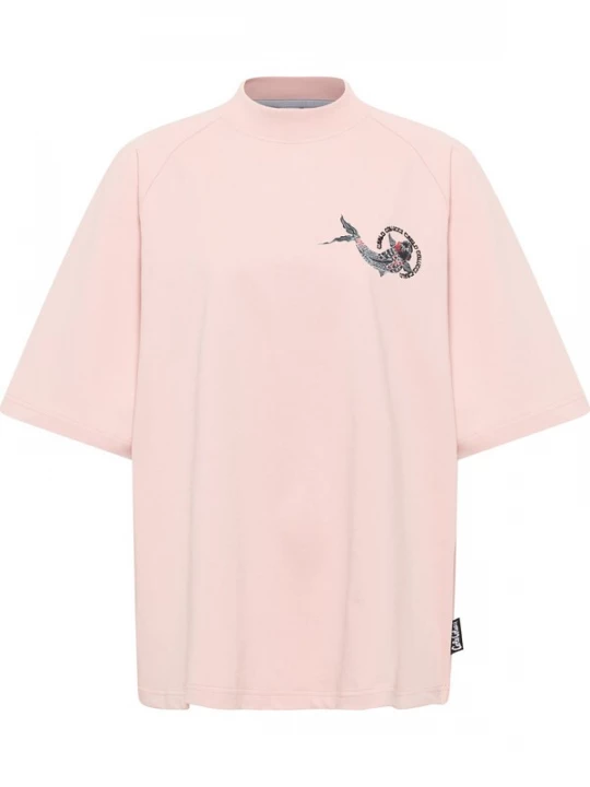 Foto van product Carlo Colucci Shirt 'Dorigoni' rosa / zwart