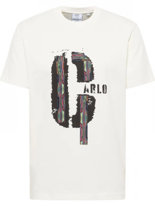 Foto van product Carlo Colucci Shirt 'Eusebi' blauw / rood / zwart / wit