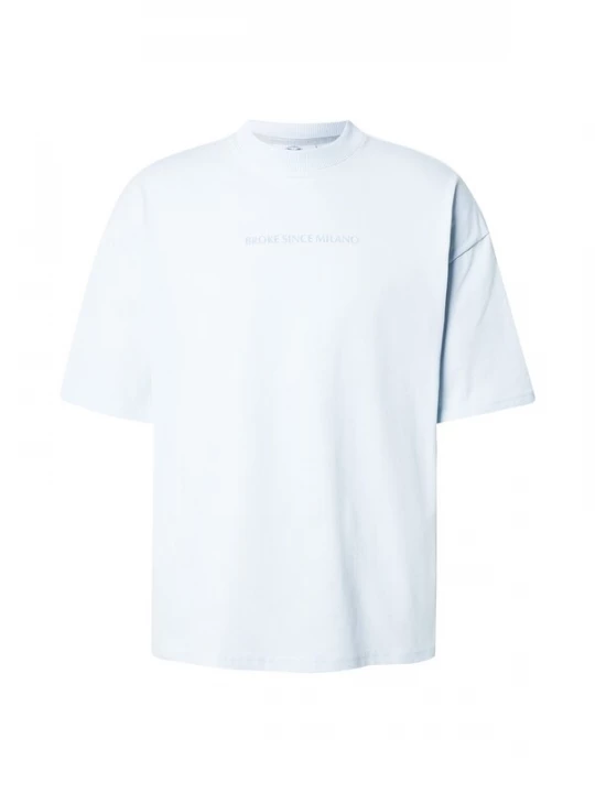 Foto van product Carlo Colucci Shirt 'Farris' lichtblauw / donkerblauw