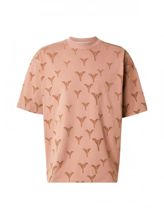 Foto van product Carlo Colucci Shirt 'Fasan' bruin / lichtbruin