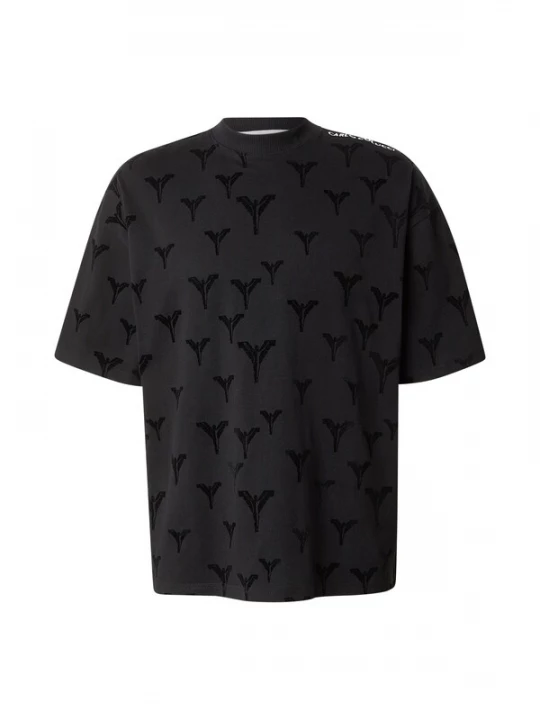 Foto van product Carlo Colucci Shirt 'Fasan' zwart / wit
