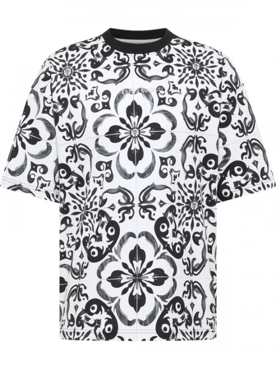 Foto van product Carlo Colucci Shirt 'Fedi' zwart / wit