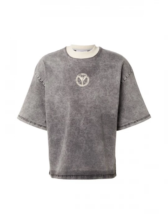 Foto van product Carlo Colucci Shirt lichtbeige / grey denim