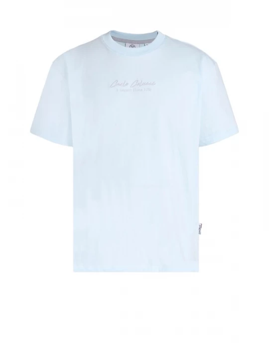 Foto van product Carlo Colucci Shirt lichtblauw