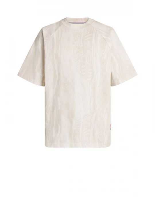 Foto van product Carlo Colucci Shirt taupe / lichtbeige / donkergroen / cranberry