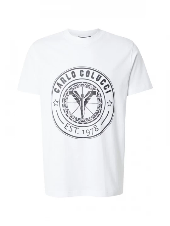 Foto van product Carlo Colucci Shirt zwart / wit