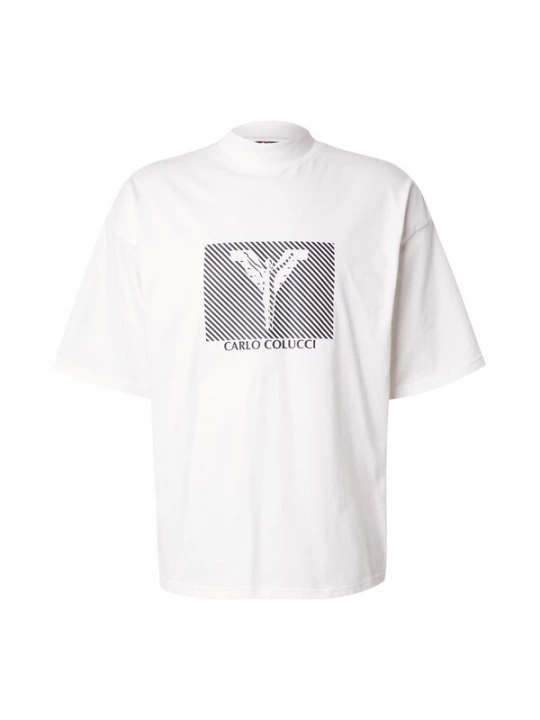 Foto van product Carlo Colucci Shirt zwart / wit