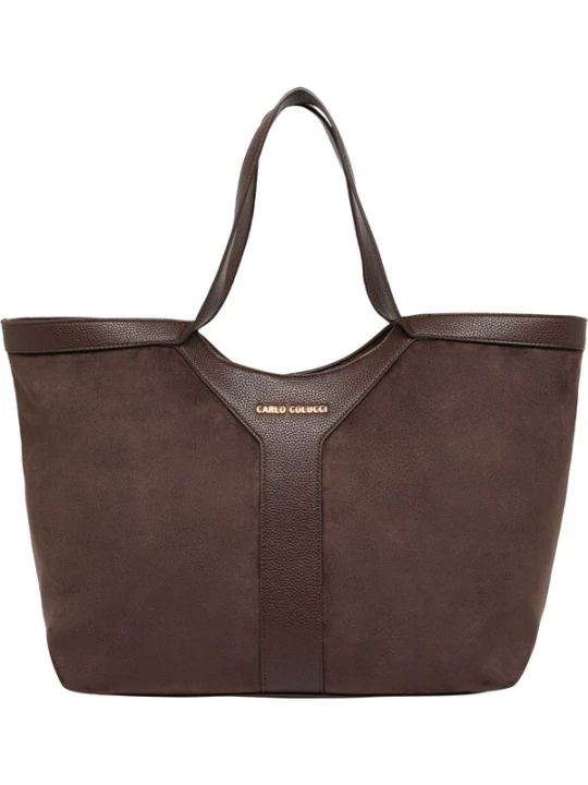 Foto van product Carlo Colucci Shopper bruin