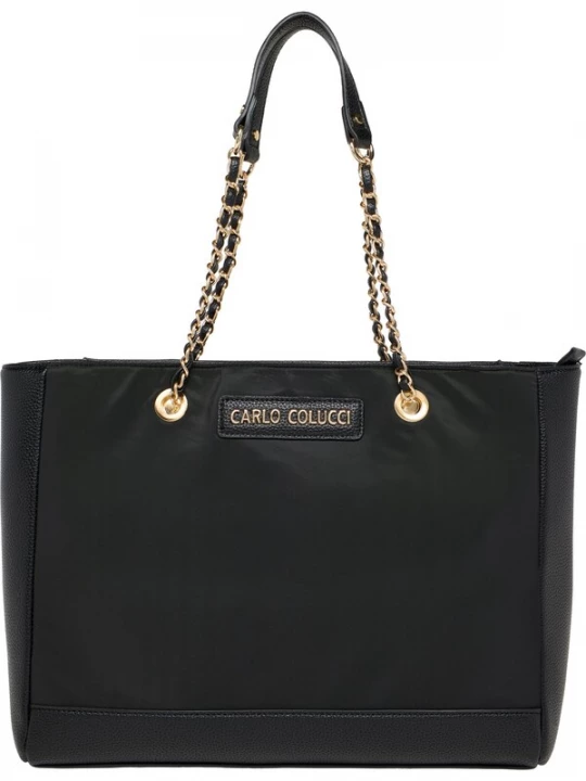 Foto van product Carlo Colucci Shopper 'Faloci' zwart