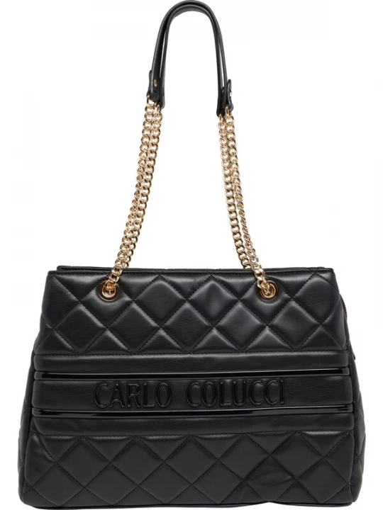 Foto van product Carlo Colucci Shopper 'Falzin' zwart