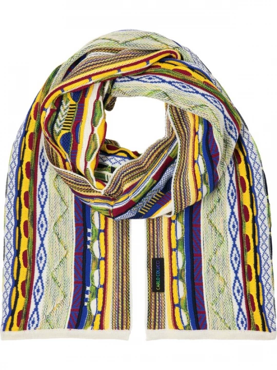 Foto van product Carlo Colucci Sjaal 'Carsaniga' gemengde kleuren
