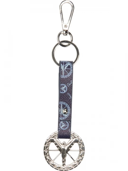 Foto van product Carlo Colucci Sleutelhanger 'Covre' blauw / navy / goud