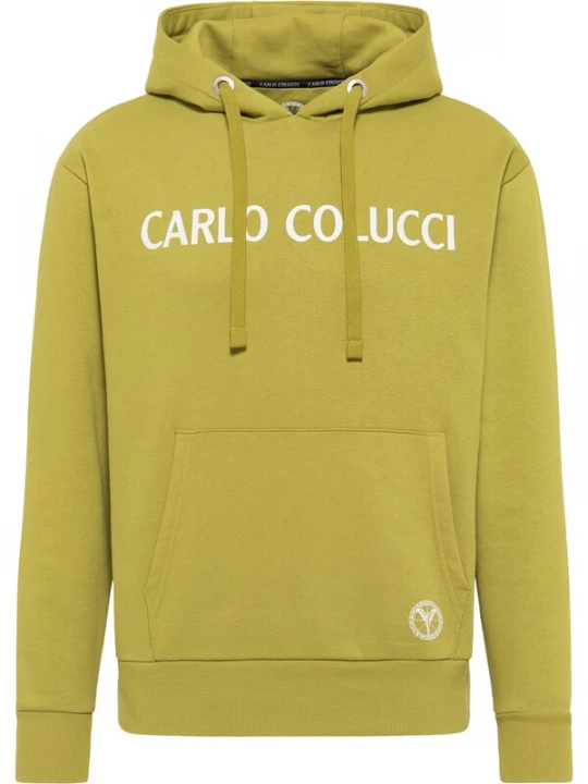 Foto van product Carlo Colucci Sweatshirt 'Corrado' riet / wit